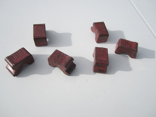 Set vintage ceramic plant - set, of