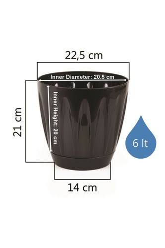 Plant pot with drainage - plant,