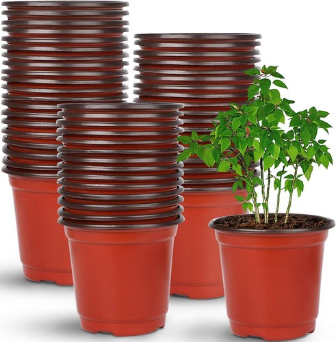 200pack plant pots plastic - 200pack,