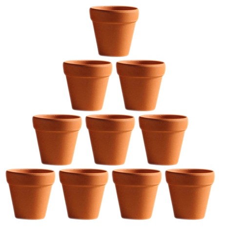 20pcs 8cm small - 10/20pcs, terracotta