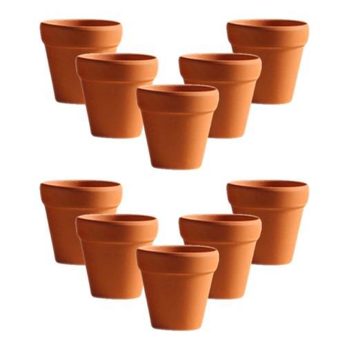 20pcs 8cm small - small, terracotta