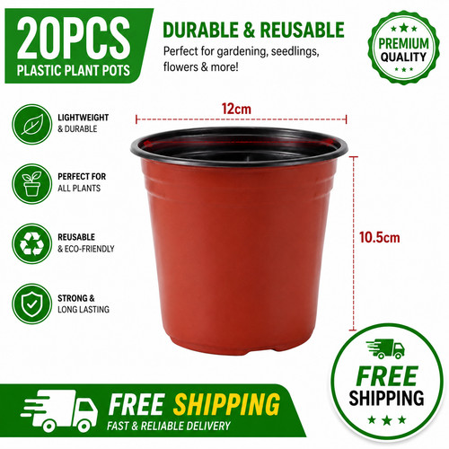 Plant pots 12cm 5cm to - up, 1