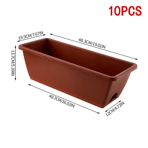 Trough plant pot long - x,