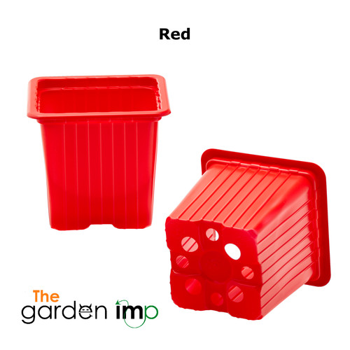 7cm square coloured plastic - 7cm,