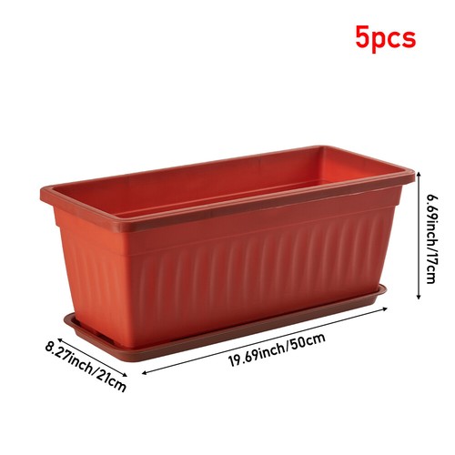 Long trough plant pot - long,
