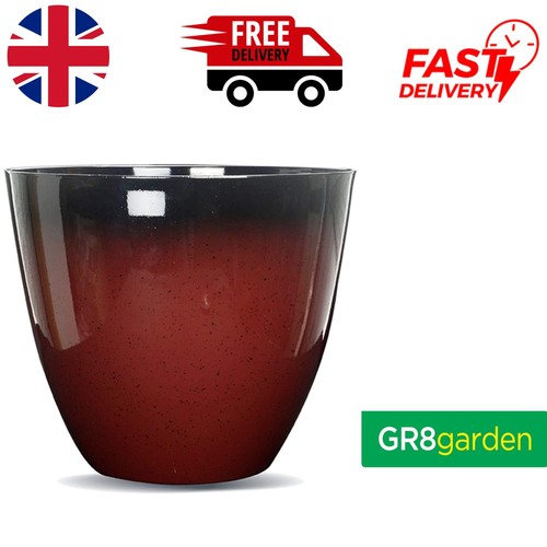 Modern glazed effect flower - glazed,